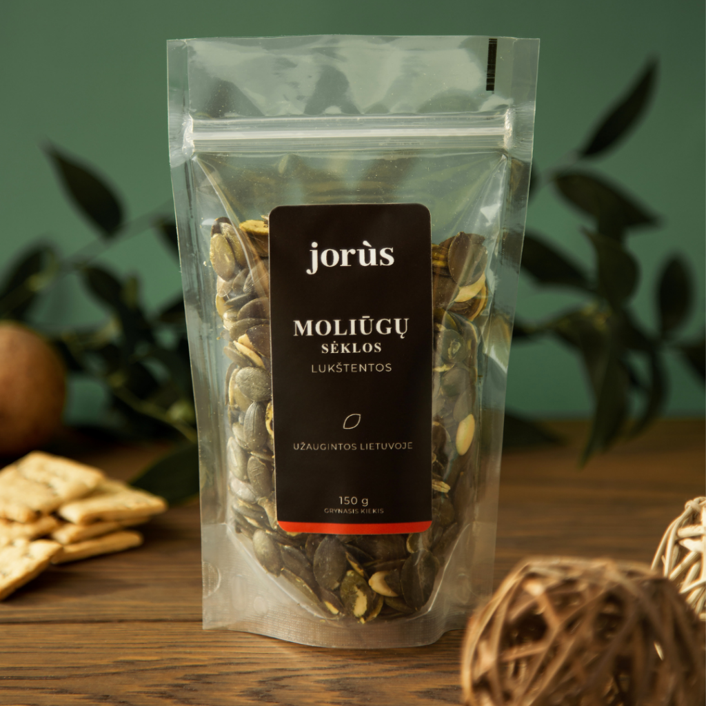 Lukštentos moliūgų sėklos Jorus