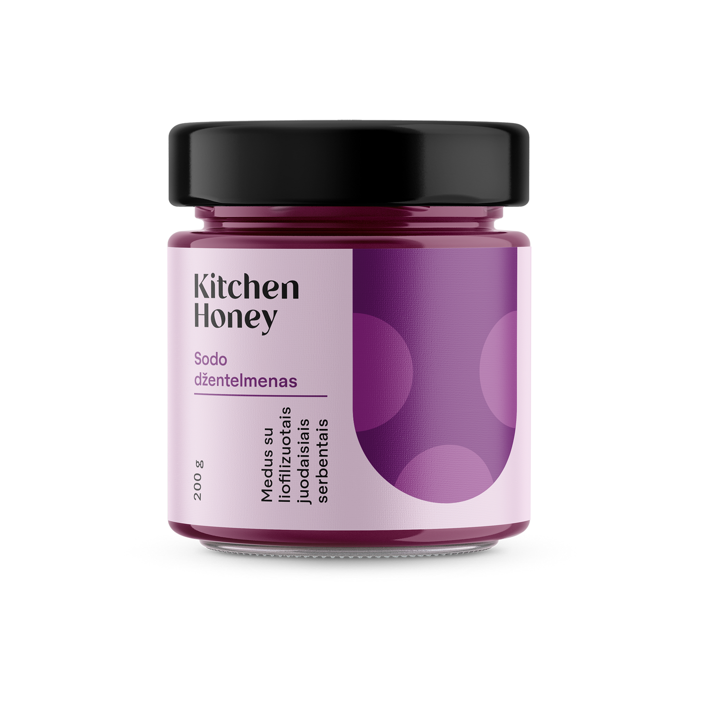 Medus su juodaisiais serbentais "Sodo džentelmenas"