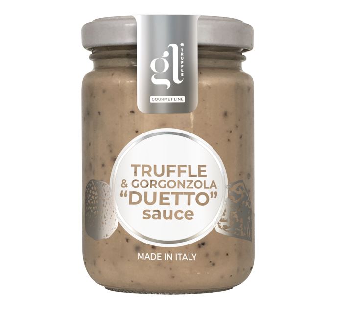 Gorgonzolos sūrio ir trumų padažas