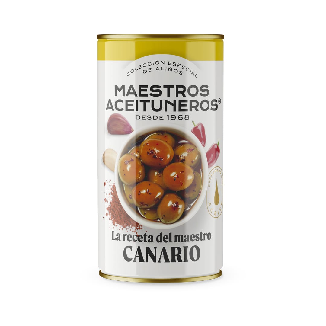 Žaliosios alyvuogės MAESTROS ACEITUNEROS CANARIO marinate