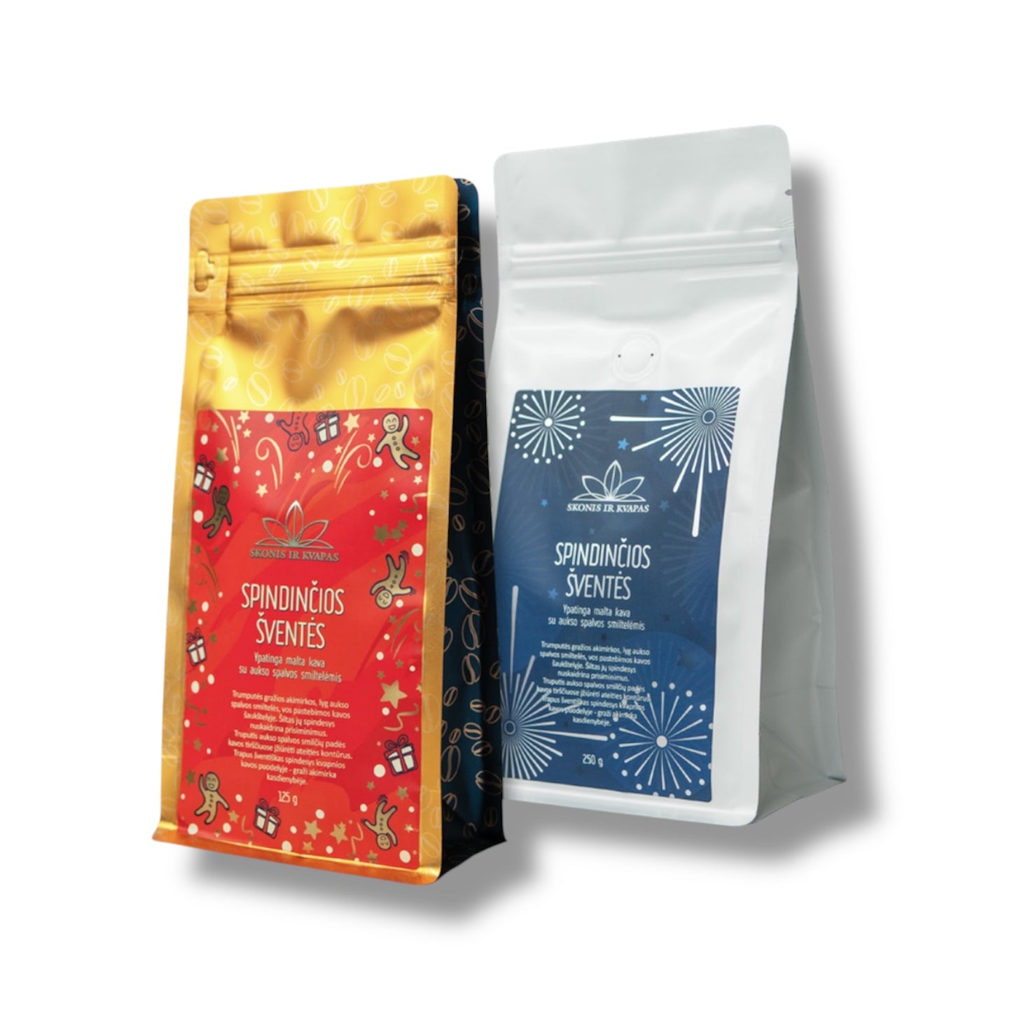 Malta kava SPINDINČIOS ŠVENTĖS su aukso smiltelėmis