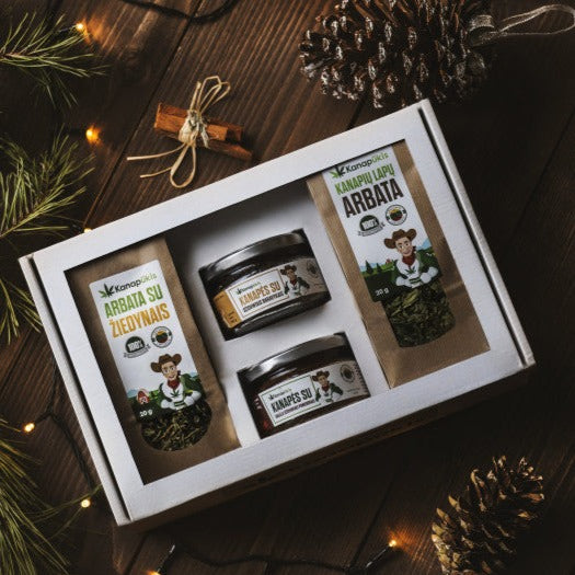 Kanapių produktų rinkinys