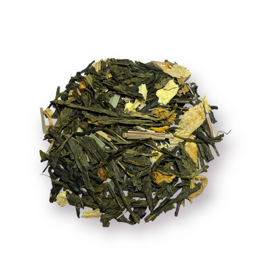 Žalioji arbata su ženšeniu ir citrina