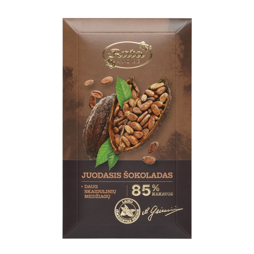 Juodasis šokoladas 85%
