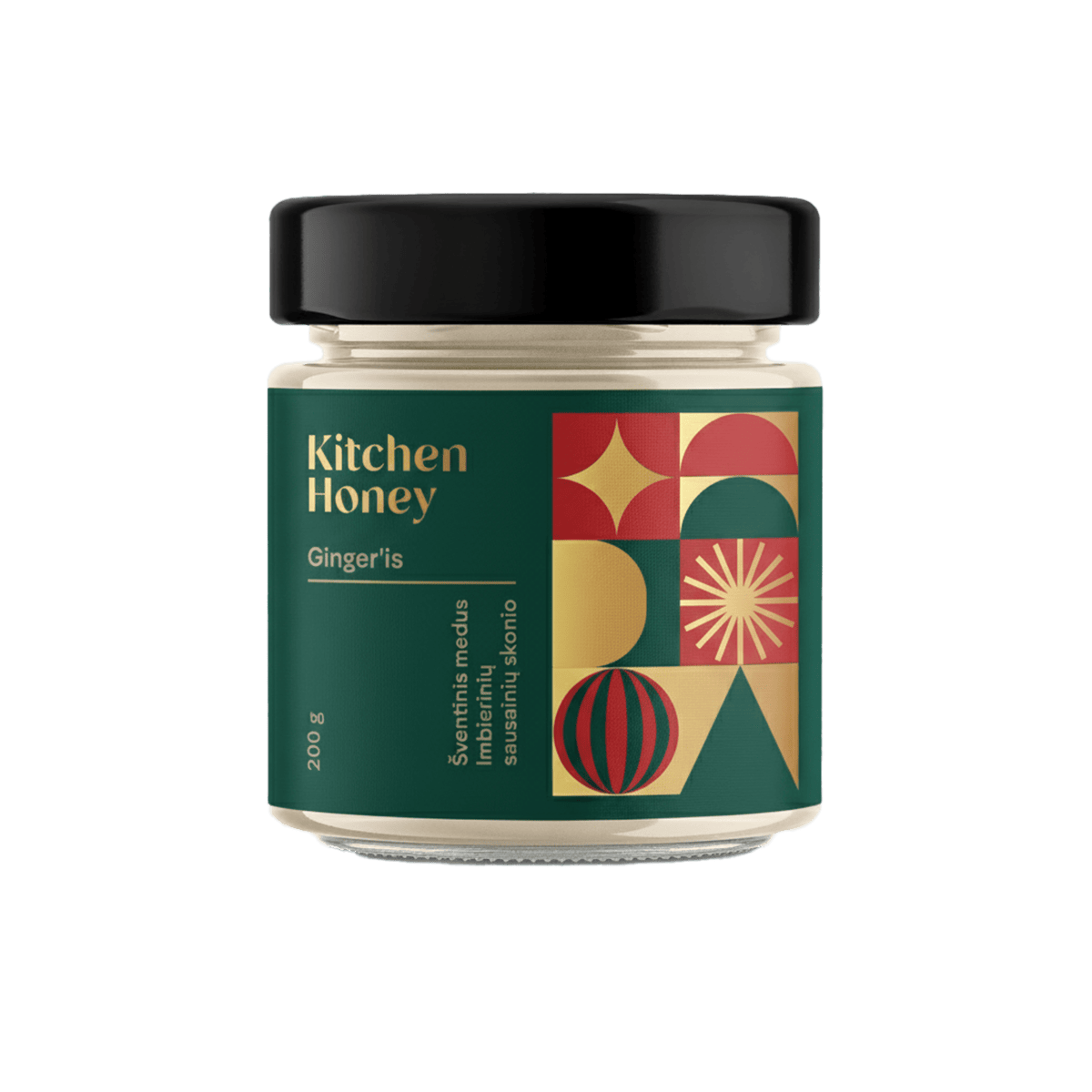 Medus su imbierinių sausainių prieskoniais