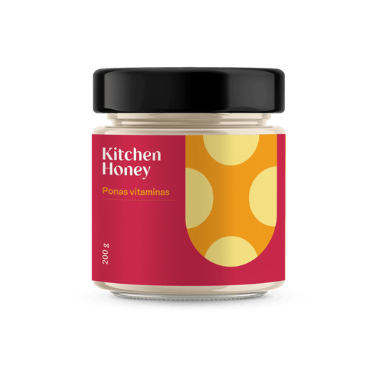 Medus su svarainiais "Ponas vitaminas"