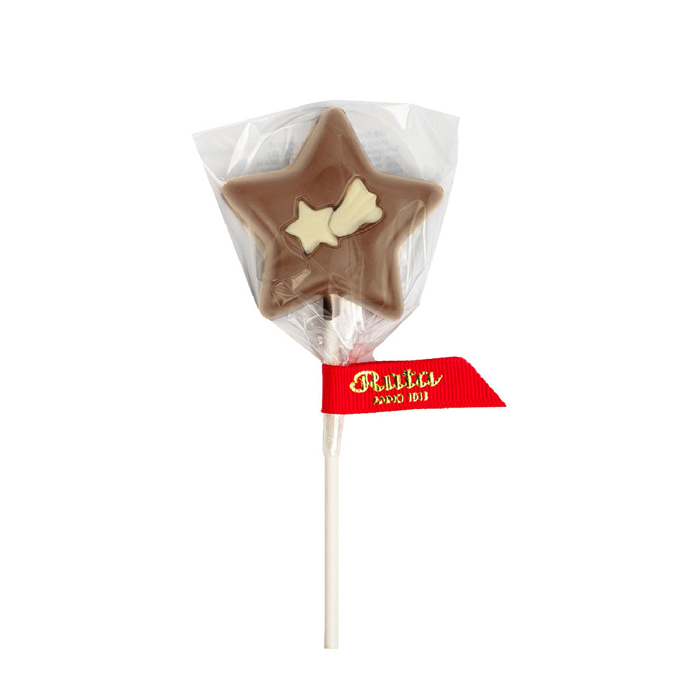 Pieninio šokolado figūra ant pagaliuko „Žvaigždė“,