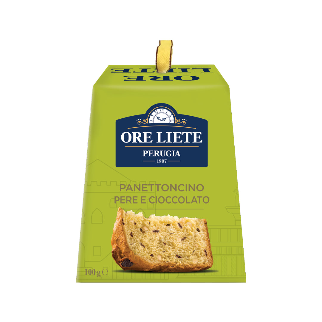 Pyragas mini Panettone ORE LIETE su kriaušėmis ir šokoladu