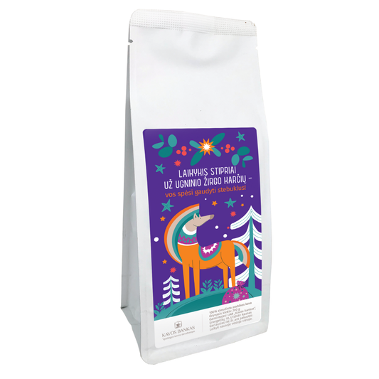 Šventinė malta kava „Ugninis žirgas“