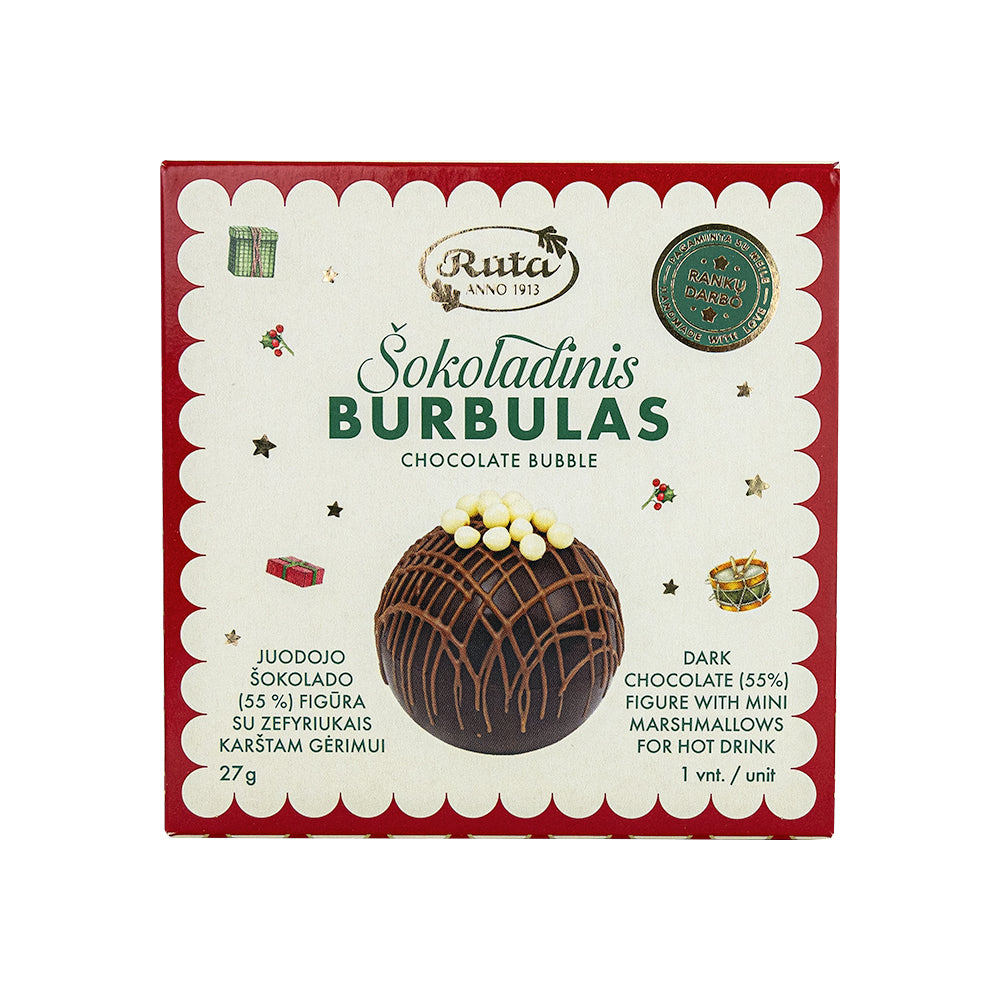 Karštas šokoladas su zefyriukais „Šokoladinis burbulas“