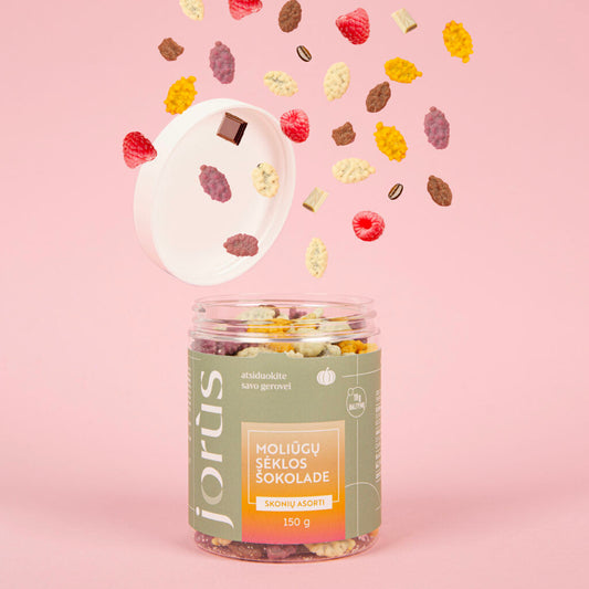Moliūgų sėklų šokolade skonių asorti