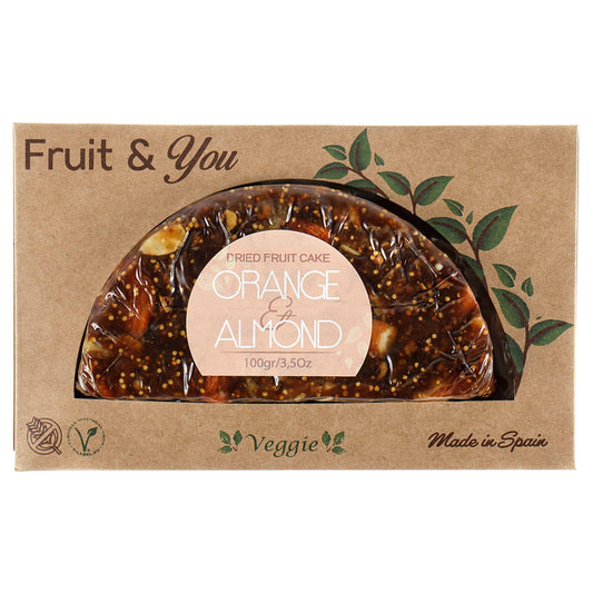 Vaisių pyragas FRUIT & YOU su apelsinais ir figomis, BE GLIUTENO