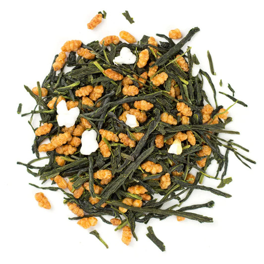 Žalioji arbata Genmaicha