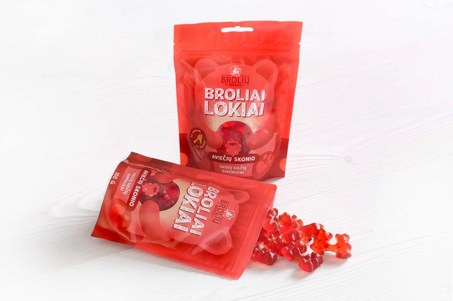 Vaisių sulčių guminukai "Broliai Lokiai"