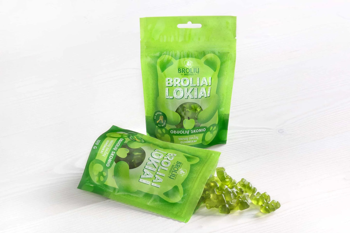 Vaisių sulčių guminukai "Broliai Lokiai"