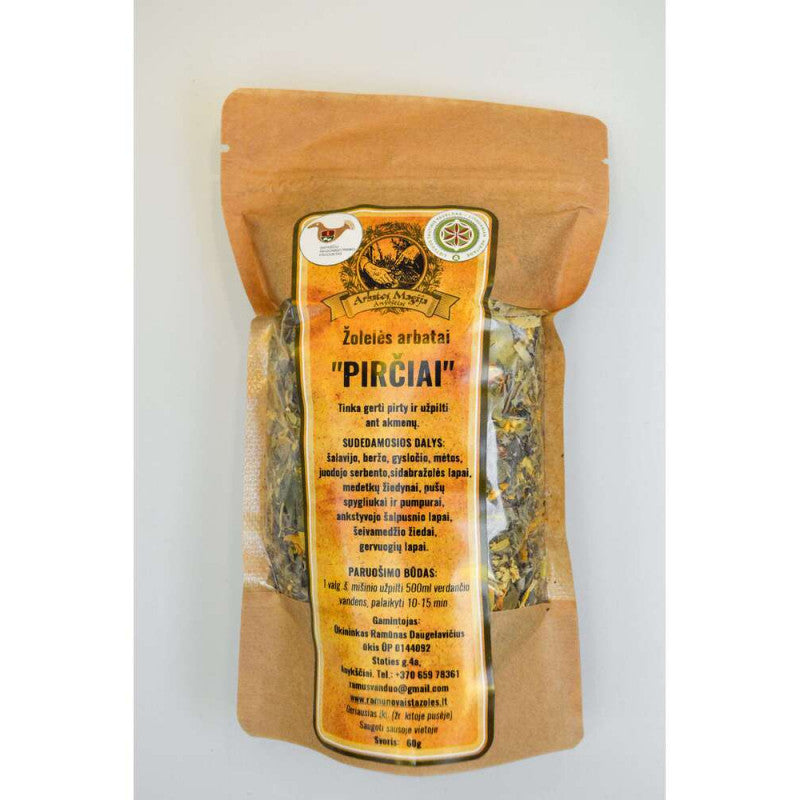 Žolelių arbata Pirčiai