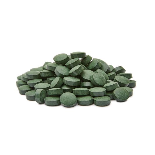 Spirulinos tebletės